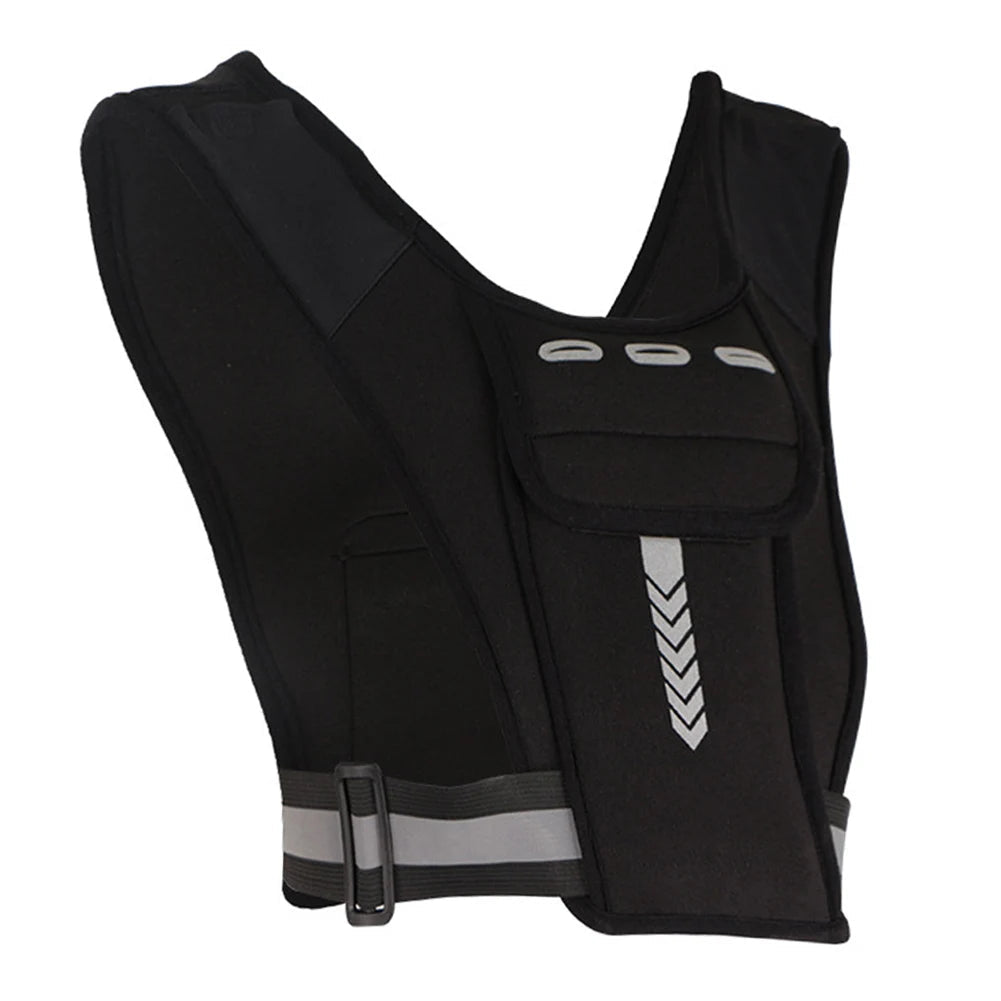 Reflective Running Vest Chest Bag