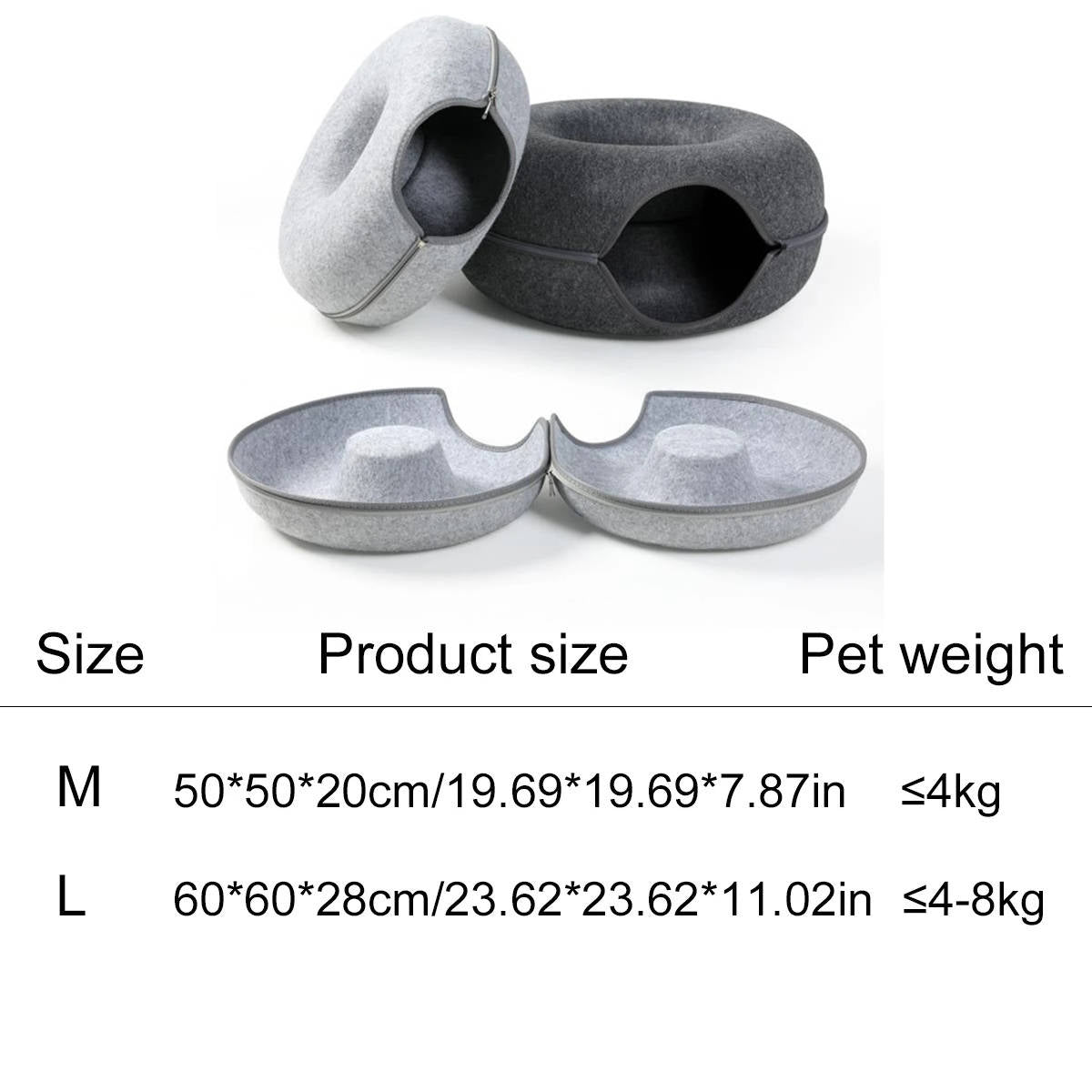 Donut Bed For Cats