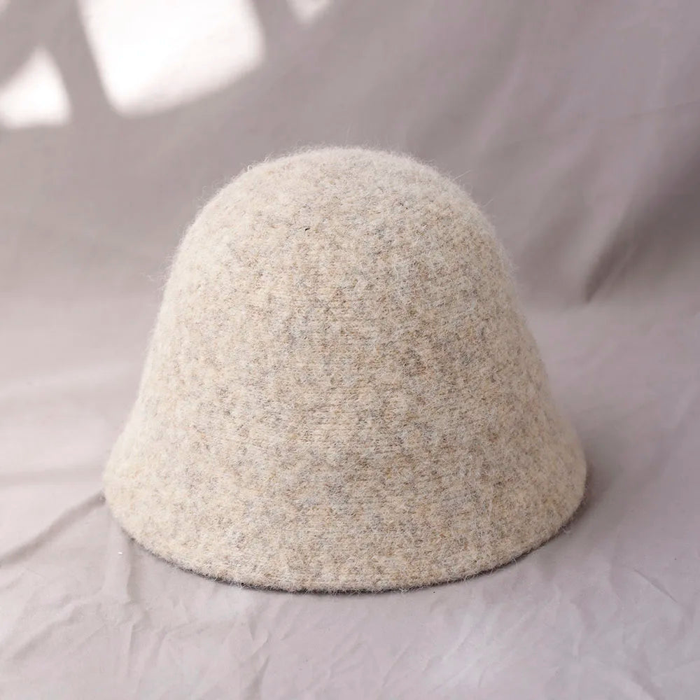 Women's Winter Wool Bucket Hat