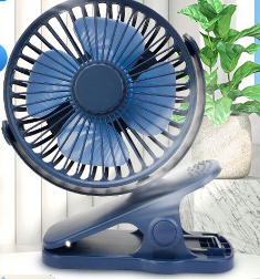 USB Mini Clip Fan - Silent Rechargeable For Dorms