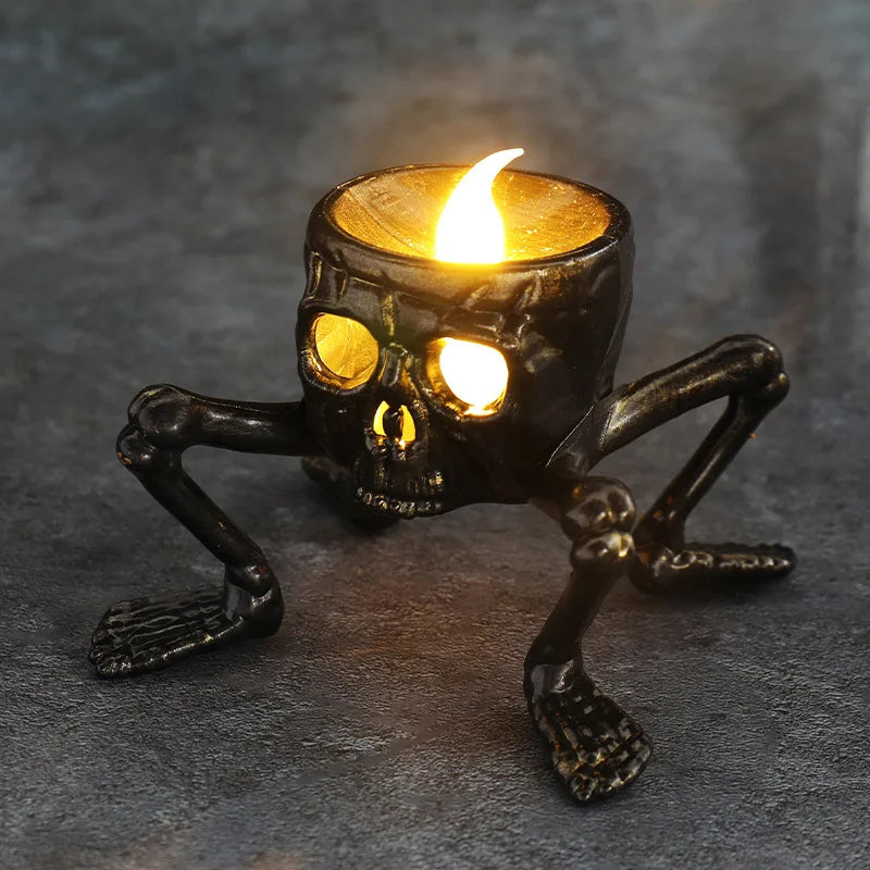 Halloween Flameless Tea Light Candles