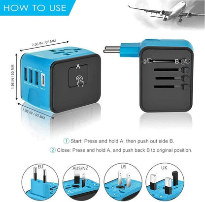 Multi-Port Travel Adapter