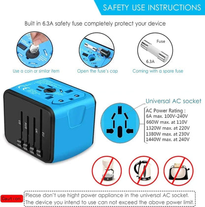 Multi-Port Travel Adapter