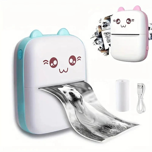 Mini Wireless Portable Thermal Label Printer