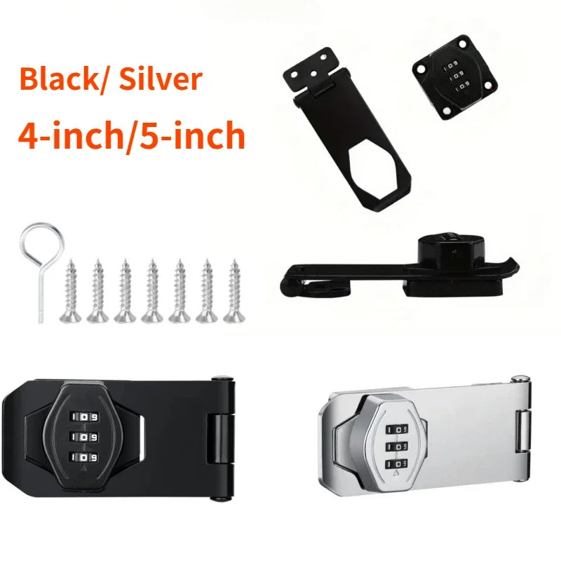 Secure Cabinet Lock with 3-Digit Combination Lock