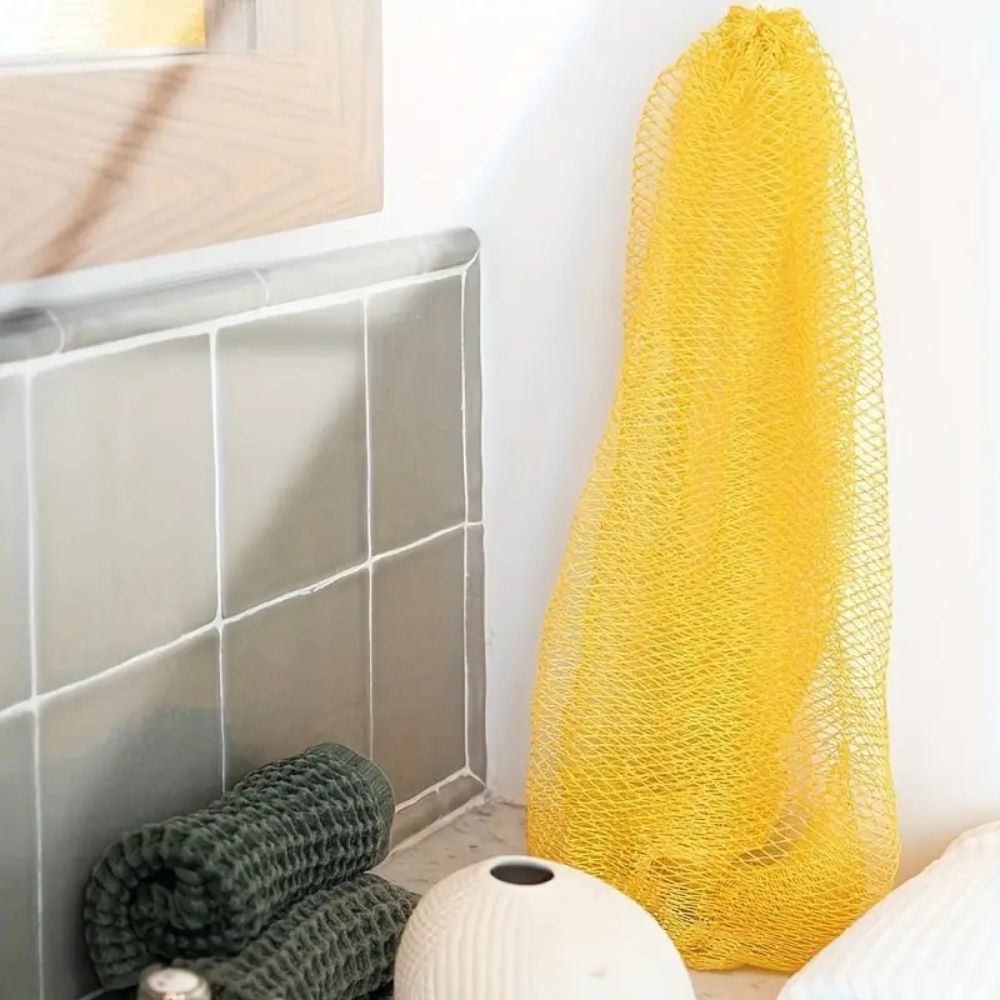 African Net Sponge Exfoliating Bath Scrubber
