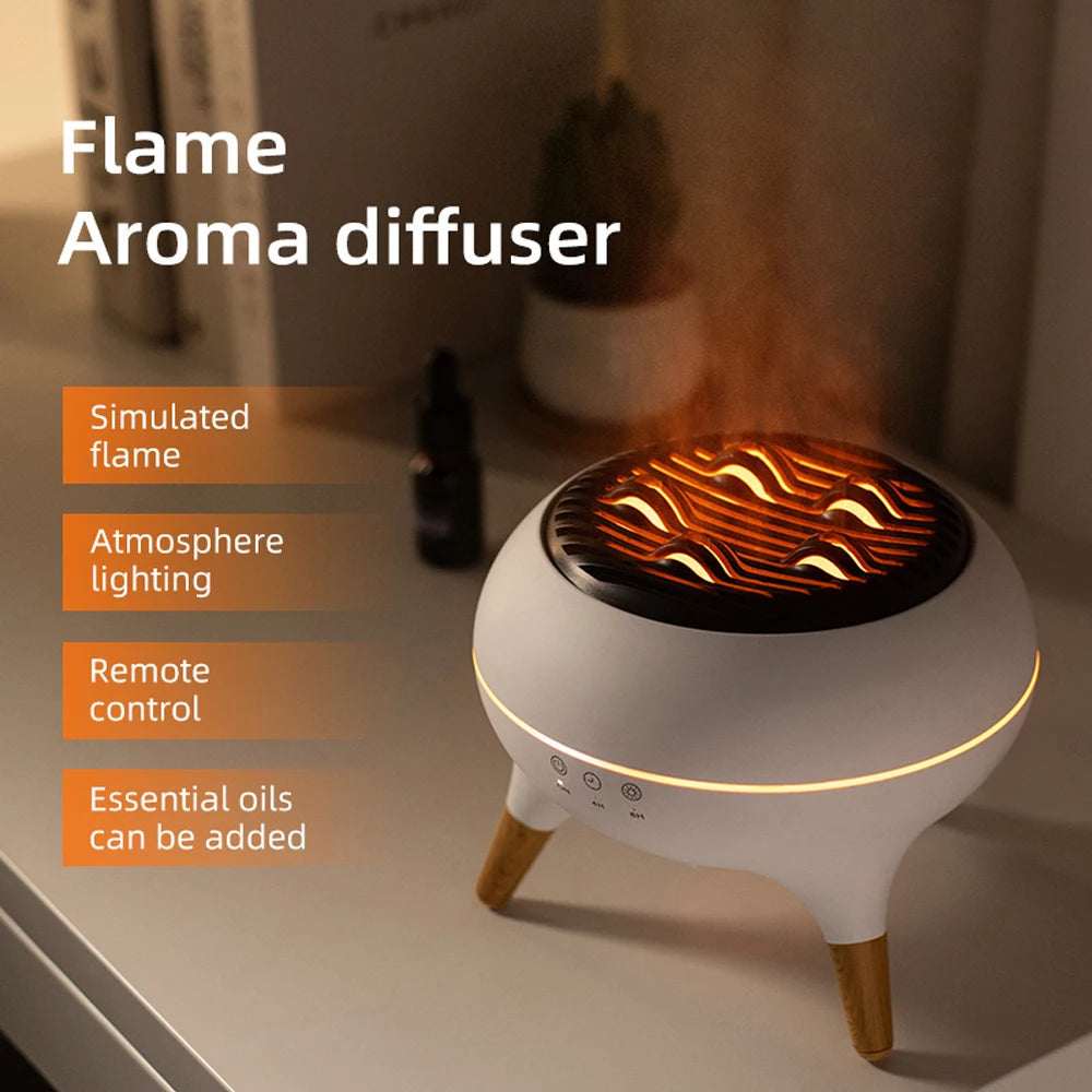 Dynamic Jellyfish Flame Aroma Diffuser