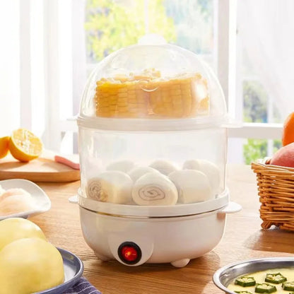 Double Layer Multifunctional Electric Egg Cooker