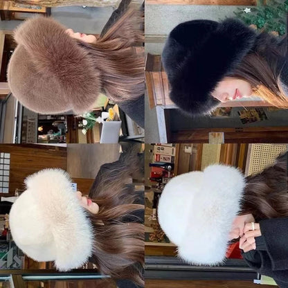 Women’s Plush Winter Bucket Hat