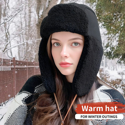 Fleece Trapper Hat Winter Bomber Hat
