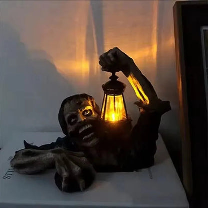 Scary Zombie Outdoor Halloween Decor with LED Light