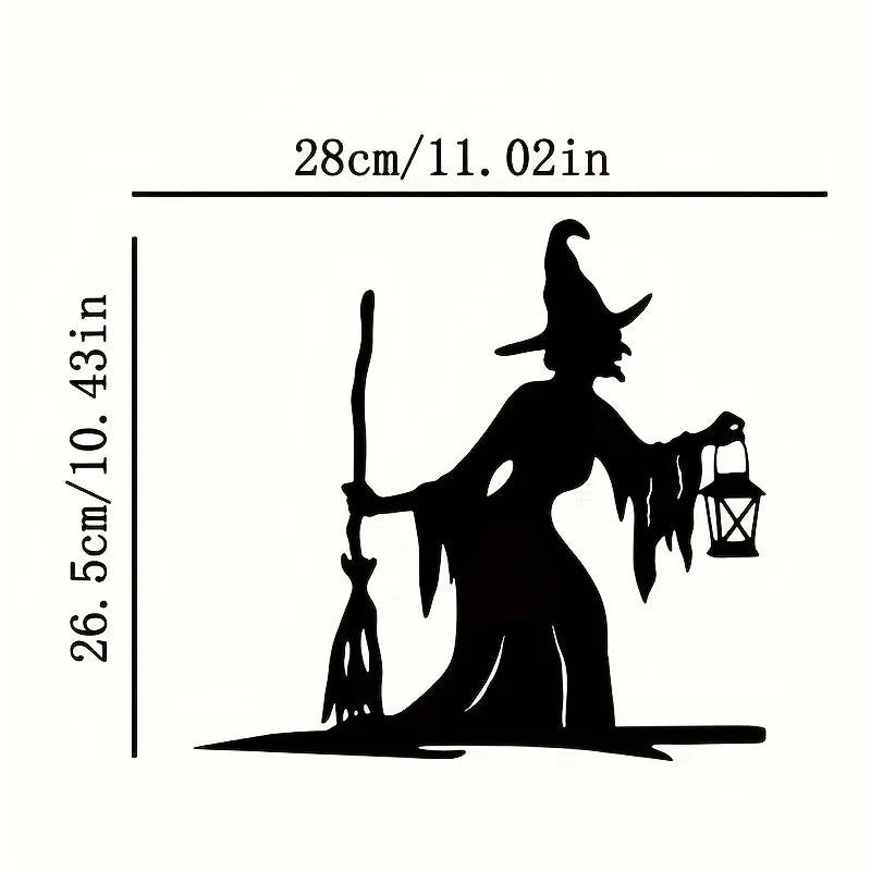 Halloween Witch Garden Stake Outdoor Decor