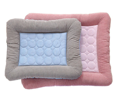 Cooling Dog Bed with Ice Silk Material