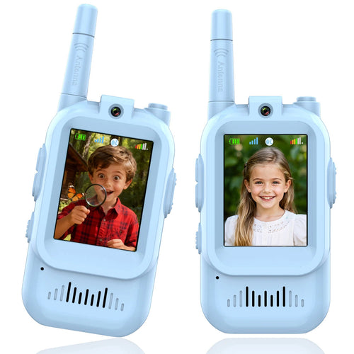 Childrens 2 Pack Video Walkie Talkie