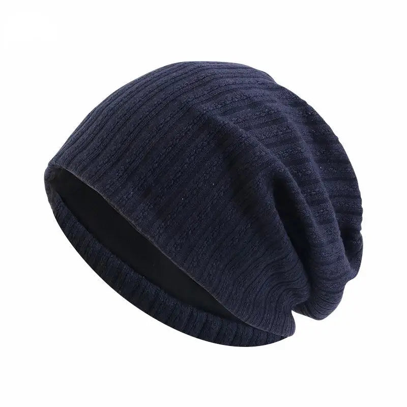 Wheat Pattern Cotton Beanie Hat Winter