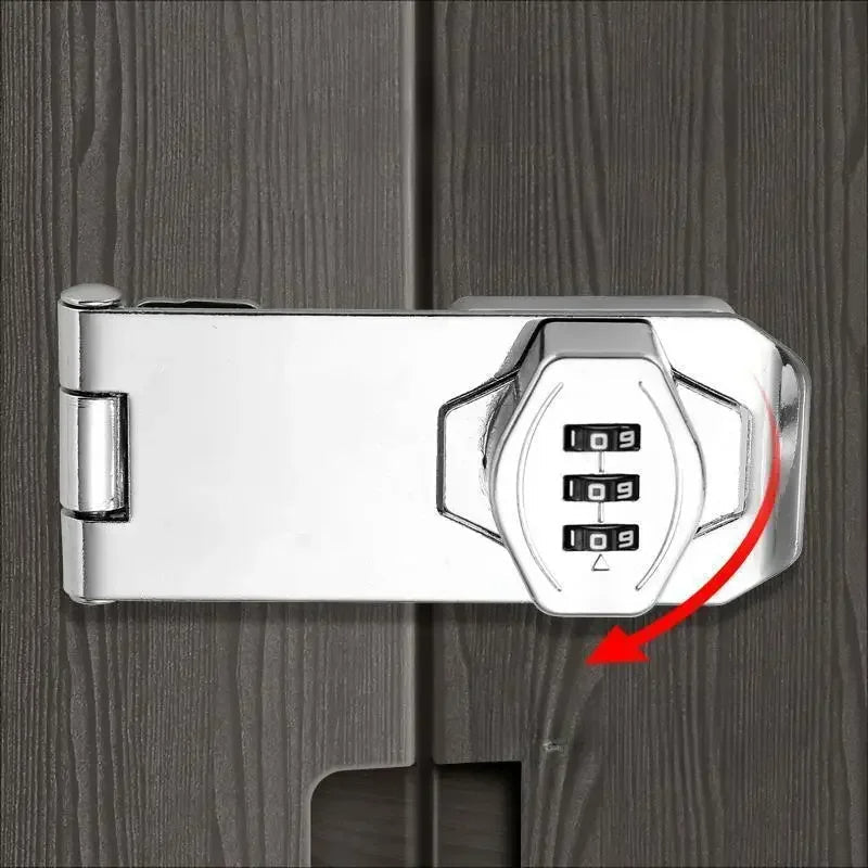 Secure Cabinet Lock with 3-Digit Combination Lock