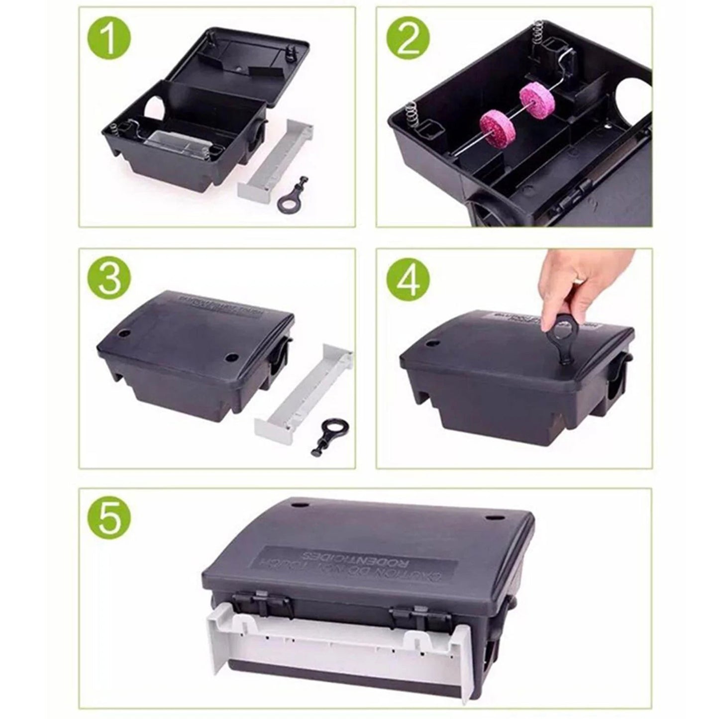 Professional Humane Mouse Trap for Indoor and Outdoor Use