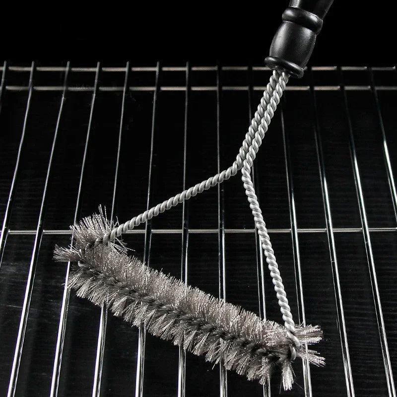 Stainless Steel Barbecue Grill Brush Cleaner