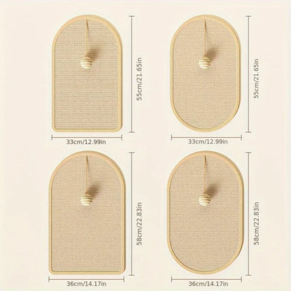 Sisal 3 in 1 Wall Mounted Cat Scratch Pad