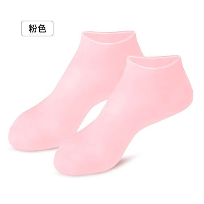 Soft Silicone Protective Moisturizing Gloves And Socks