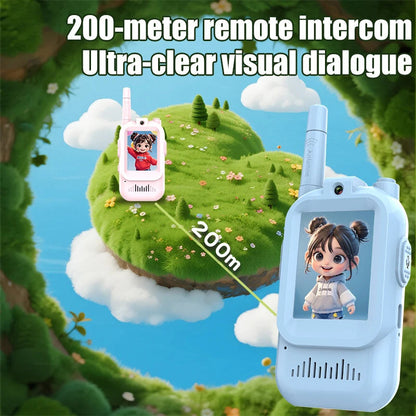 Childrens 2 Pack Video Walkie Talkie