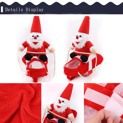 Santa Riding Dog Christmas Costume