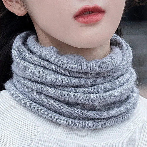 Thermal Cashmere Neck Gaiter for Winter