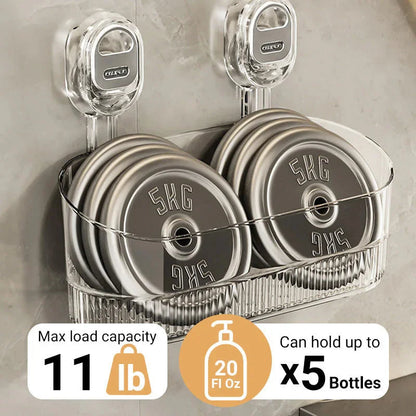 Multipurpose Suction Cup Storage Rack