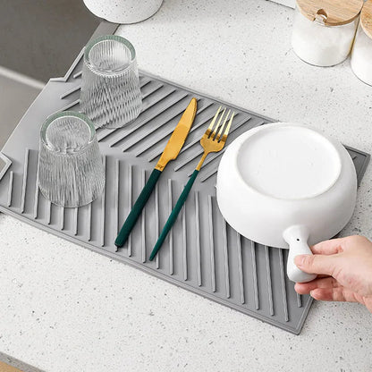 Silicone Countertop Dish Drying Mat