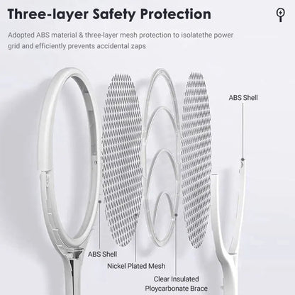 5 in 1 Fast Charging Bug Zapper Racket
