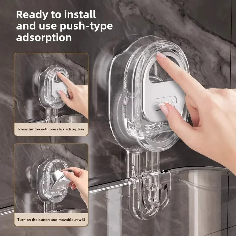 Multipurpose Suction Cup Storage Rack