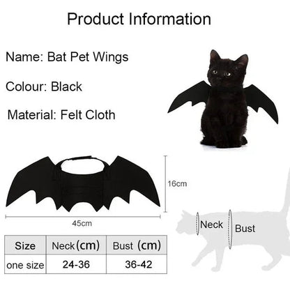 Bat Wing Halloween Costume for Pets