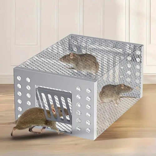 Sliding Door Design Reusable Mouse Trap Cage