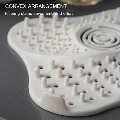 Anti Blocking Spiral Shower Drain Hair Catcher