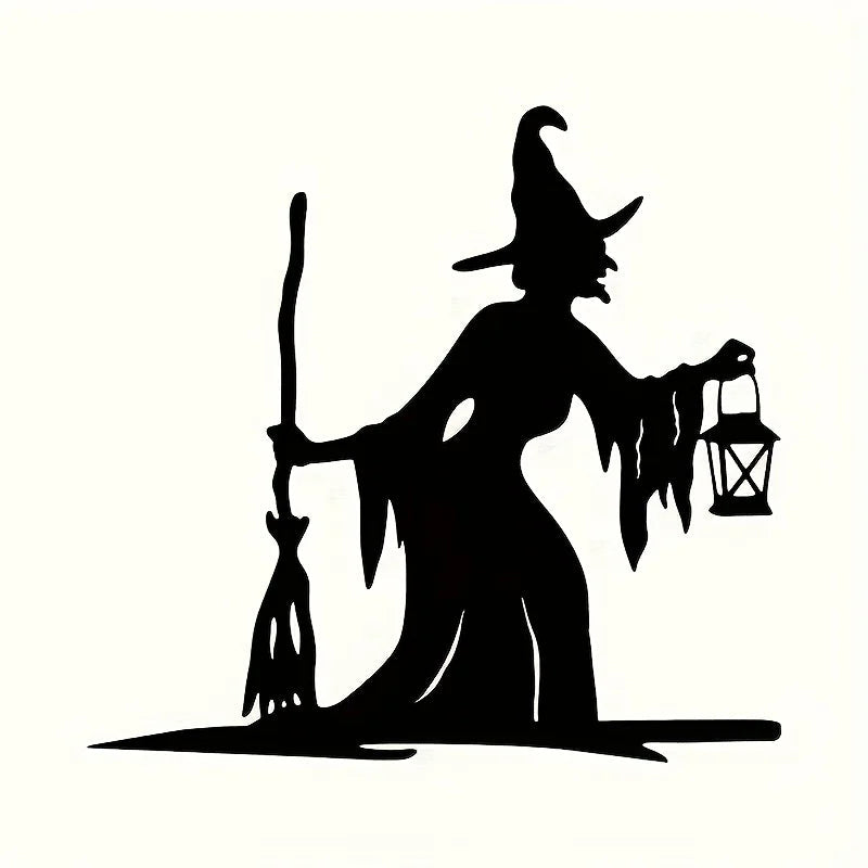 Halloween Witch Garden Stake Outdoor Decor