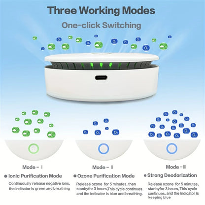 Portable Air Purifier and Odor Eliminator