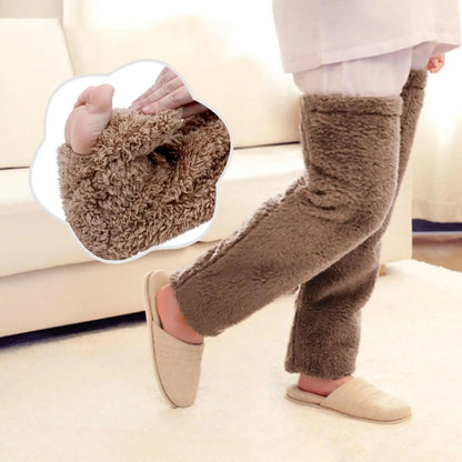 Fuzzy Thigh High Warm Socks