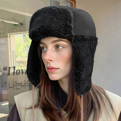 Fleece Trapper Hat Winter Bomber Hat