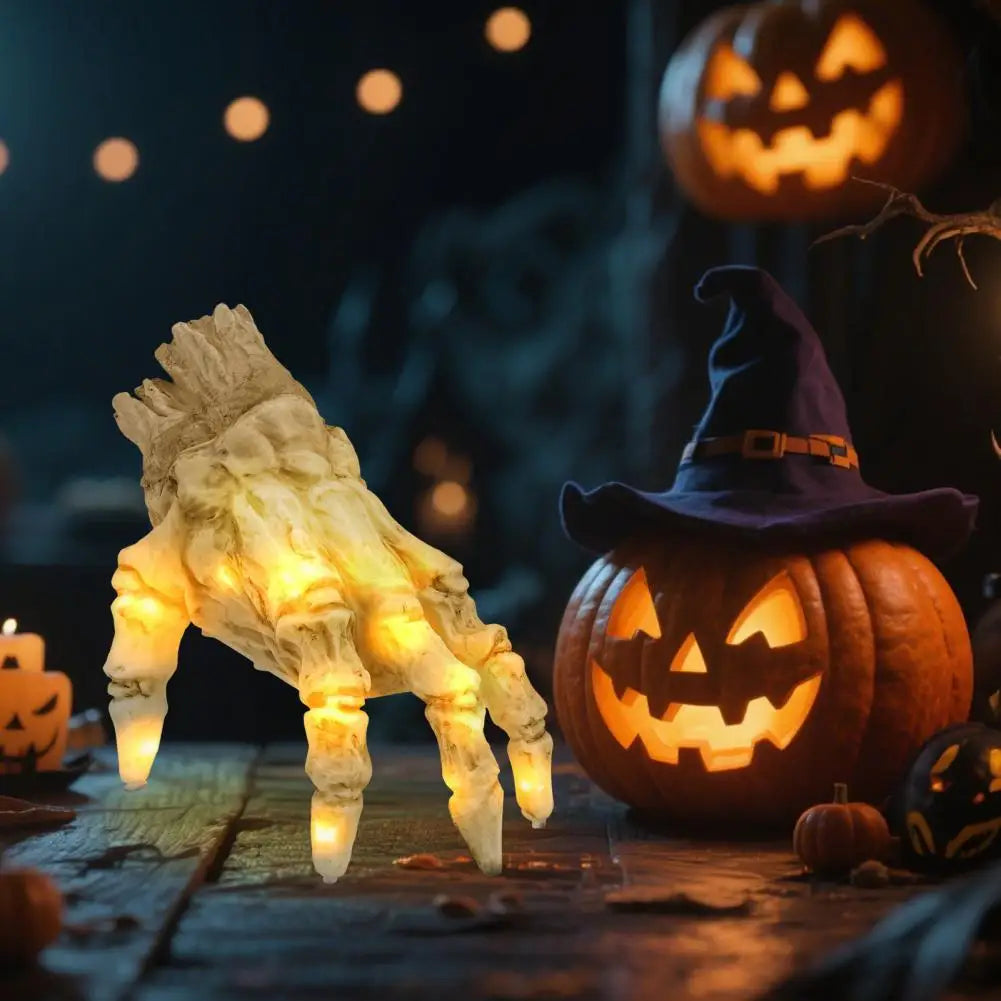 Crawling Skeleton Hand with Lights and Sound