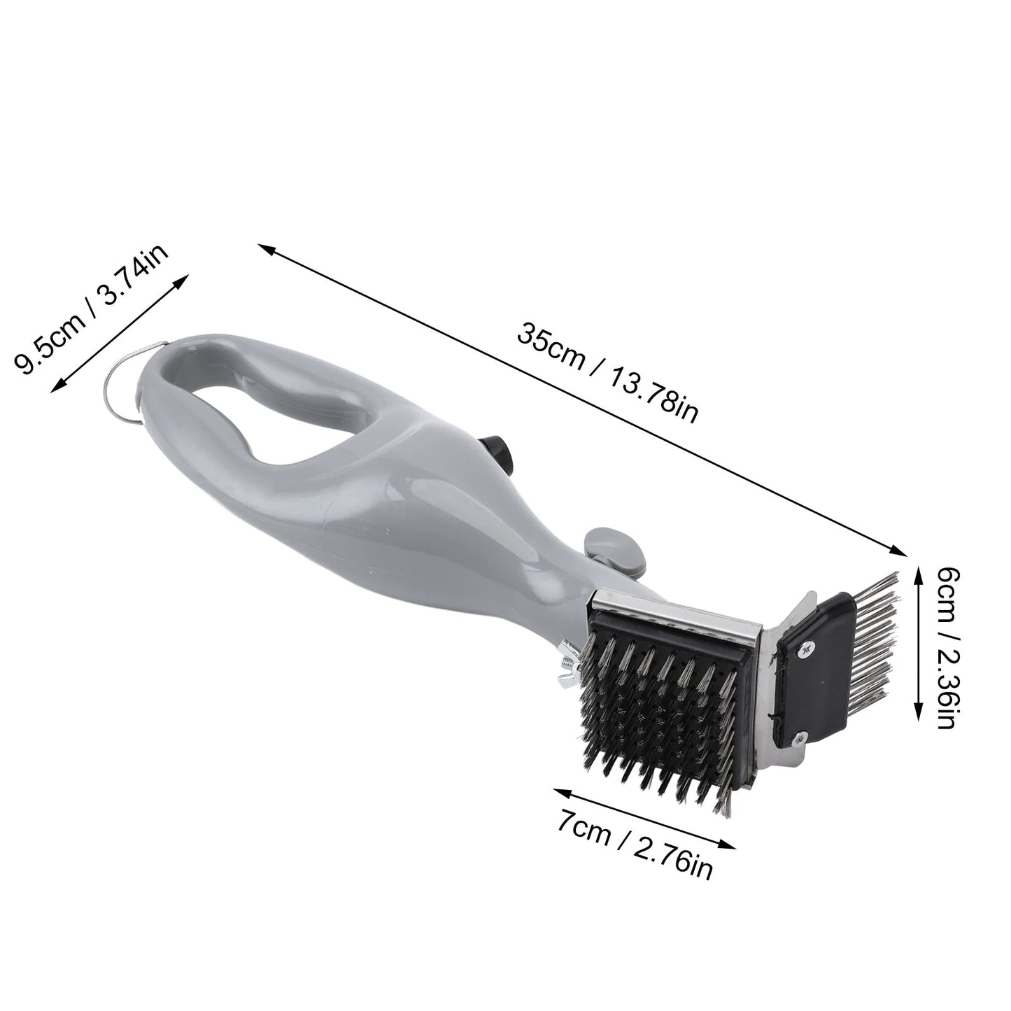 Steam Cleaning Barbecue Grill Brush