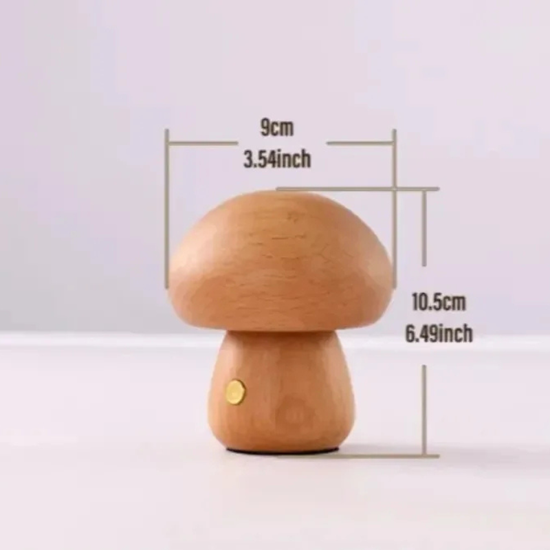 Mushroom Night Light Bedside Lamp