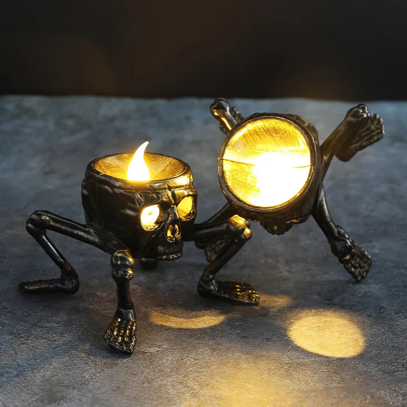 Halloween Flameless Tea Light Candles