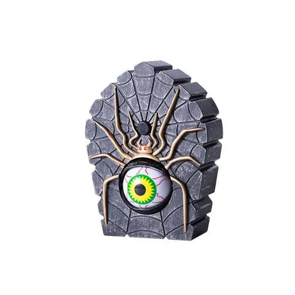 Creepy Spider Eyeball Doorbell Halloween Outdoor Ornament