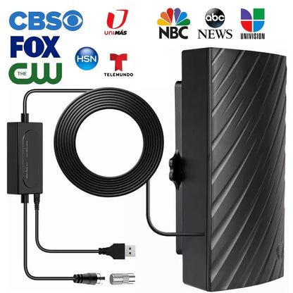 Long Range Indoor HDTV 4K Digital Antenna 600 Miles