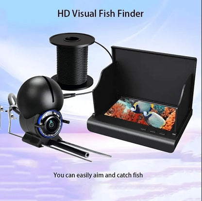Portable Fish Finder Underwater Fishing Camera with 4.3 inch LCD Monitor
