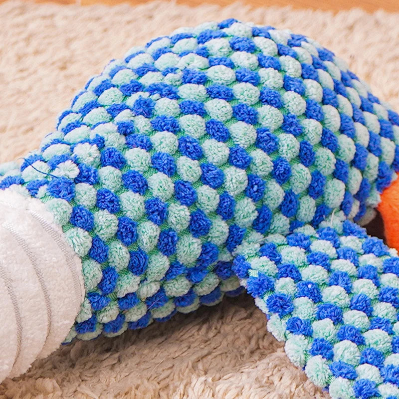 Plush Dog Chew Toy with Squeaker