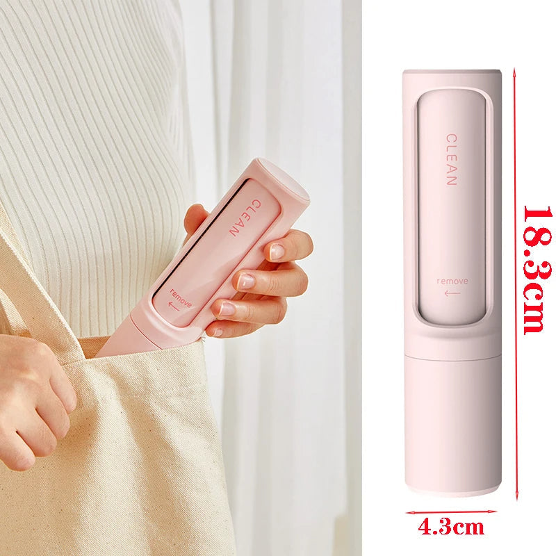 Reusable Lint Roller and Pet Hair Remover Brush