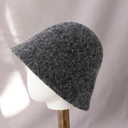 Women's Winter Wool Bucket Hat