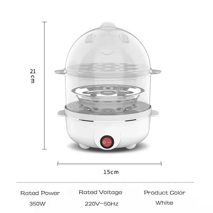 Double Layer Multifunctional Electric Egg Cooker