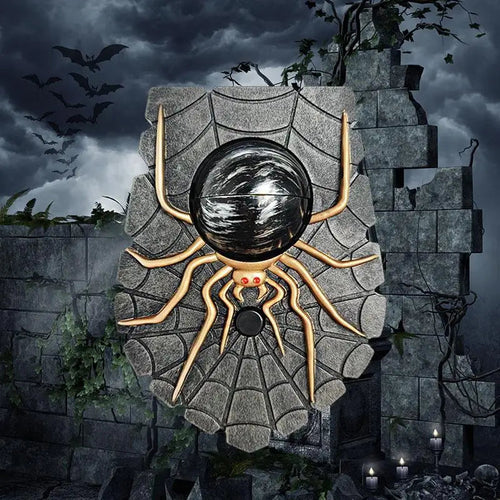 Creepy Spider Eyeball Doorbell Halloween Outdoor Ornament